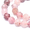 Natural Strawberry Quartz Beads Strands G-F715-008-3
