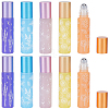 10Pcs 5 Colors Glass Roller Ball Bottles CON-GF0001-21-8