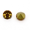 Glass Rhinestone Cabochons RGLA-WH0005-02C-3