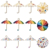 10Pcs Resin Pendants CRES-YW0002-65A-2