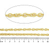 Rack Plating Brass Link Chains AJEW-Q150-06G-01-2