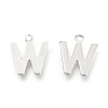 Non-Tarnish 201 Stainless Steel Charms STAS-C021-06P-W-2