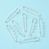 Iron Brooch Findings KK-Q491-S-4