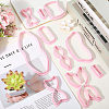 3 Sets 3 Styles PP Plastic Cookie Baking Molds DIY-SC0031-04B-3