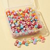 40G 4 Style Opaque Acrylic Beads SACR-FS0001-09-4