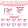30Pcs Transparent Glass Beads GLAA-TADJ0001-02B-3