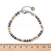 Natural Crazy Agate & Non-magnetic Synthetic Hematite Beaded Bracelets for Women BJEW-Z148-04P-02-3