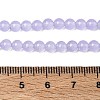 Natural & Dyed Malaysia Jade Bead Strands G-A146-4mm-A18-3