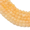 Natural Topaz Jade Beads Strands G-M438-A06-01-3