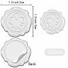 25Pcs Adhesive Wax Seal Stickers DIY-CP0011-30F-2