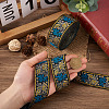 Ethnic Style Embroidery Polyester Ribbons SK-TAC0001-03-14