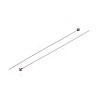 304 Stainless Steel Head Pins STAS-T065-50mm-20P-2
