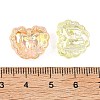 UV Plating Transparent Acrylic Pendants MACR-K361-50-3