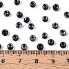 Transparent Inside Colours Glass Seed Beads SEED-T007-19A-01-4