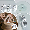 3Pcs 3 Styles Aluminum Turntable Base Table Tray FIND-SP0004-52-5