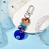 Blue Evil Eye Lampwork Pendant Decooration HJEW-JM01969-03-2