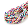 Handmade Polymer Clay Bead Strands CLAY-CJC0001-01B-2