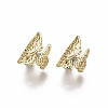 Brass Cuff Earrings X-EJEW-R114-019G-NF-3