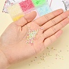 4800Pcs 6 Colors 12/0 Imitation Jade Glass Seed Beads SEED-YW0001-30-9