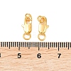Brass Lobster Claw Clasps KK-KK801-G-5