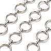 304 Stainless Steel Ring Link Chains CHS-A016-48P-A-1
