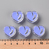 Transparent Enamel Acrylic Beads TACR-S155-004J-4