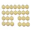 26Pcs Brass Pendants KK-R218-05G-1