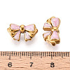 Ion Plating(IP) 304 Stainless Steel Enamel Beads STAS-N114-23F-G-3