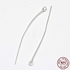 925 Sterling Silver Eye Pins STER-F018-02F-1