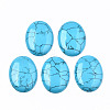 Synthetic Turquoise Cabochons G-S364-079-1
