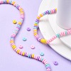 Handmade Polymer Clay Beads Strands CLAY-N008-008M-7