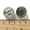 Natural Peace Jade Round Ball Figurines Statues for Home Office Desktop Decoration G-P532-02A-14-3