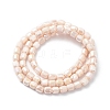 Electroplate Glass Beads Strands EGLA-K015-08B-2