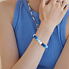 600Pcs 5 Colors Dyed Natural Wood Beads WOOD-SC0002-39-5