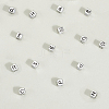 Plated Acrylic Beads PACR-PA0001-02-7