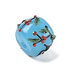 Handmade Lampwork Bumpy Beads LAMP-M025-01C-2