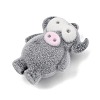 Animal Theme Flocking Silicone Pendants SIL-C012-03D-2