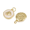 Brass Pendants KK-A257-09G-02-2