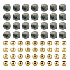 50Pcs Natural Larvikite Beads G-TAD0001-13-2