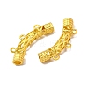 Alloy Curved Tube Chandelier Component Links PALLOY-S057-03MG-2