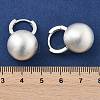 Round Brass Hoop Earrings for Women EJEW-U055-06S-3