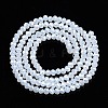 Electroplate Glass Beads Strands EGLA-A044-J2mm-A06-3