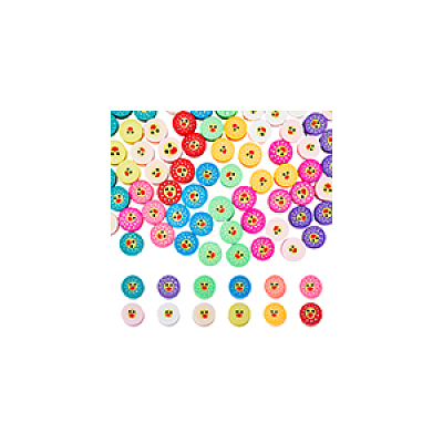 260Pcs 13 Colors Handmade Polymer Clay Beads CLAY-DC0001-05-1
