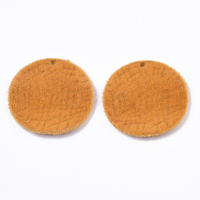 Flocky Alloy Pendants PALLOY-S134-002A-1
