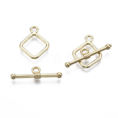 Alloy Toggle Clasps PALLOY-T075-82G-NR-1