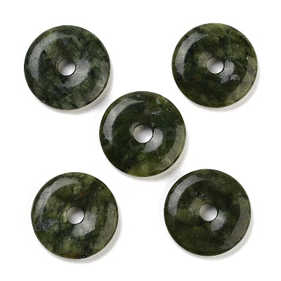 Natural Southern Jade Pendants G-K099-30mm-03-1