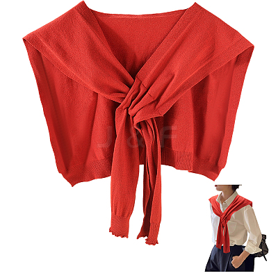 Polypropylene Sweater Shawl Wraps for Women AJEW-WH20080-27C-1