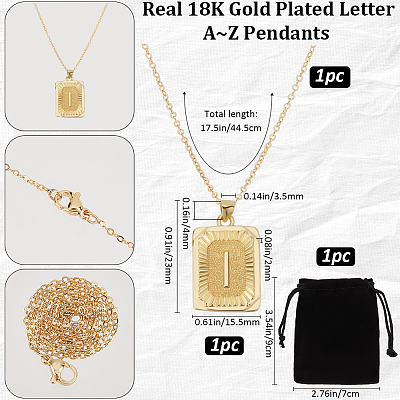 1Pc Brass Pendants NJEW-BBC0001-18I-1
