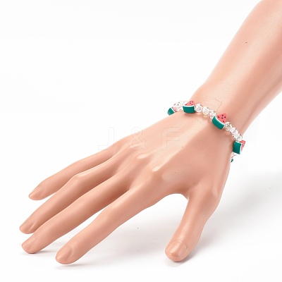 Stretch Kids Bracelets BJEW-JB06325-02-1