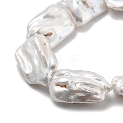 Natural Baroque Keshi Pearl Beads Strands PEAR-P064-01G-06A-1
